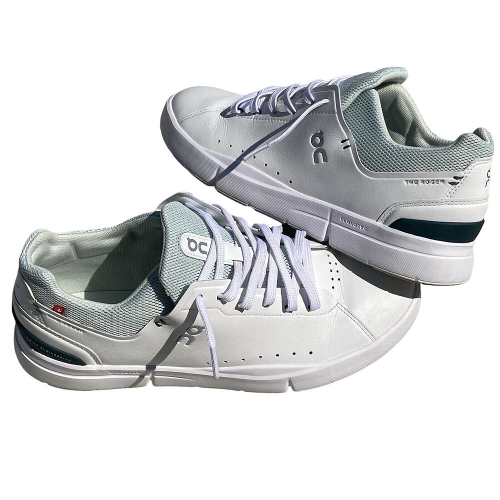 On Cloud the Roger Advantage Women's Size 9 White Shoes Cloudtec Tennis UK 7